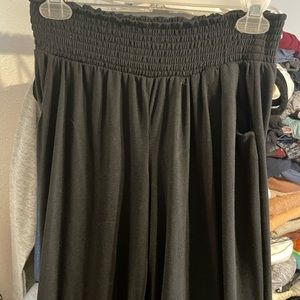 Black comfy stretch pants